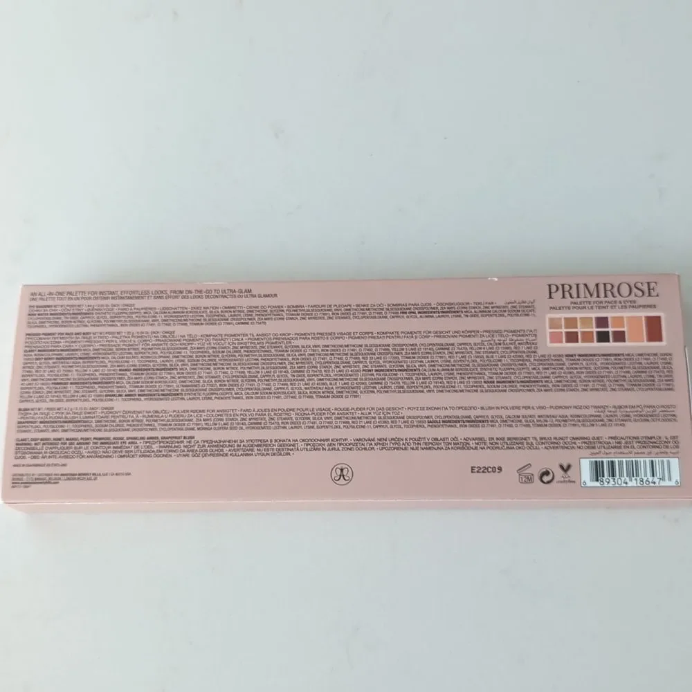 Anastasia Beverly Hills Primrose Palette Face eye eyeshadow